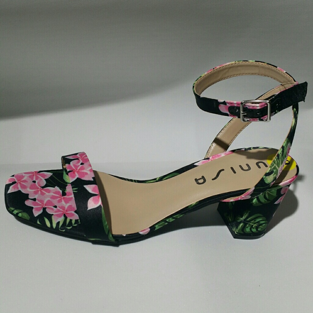 Unisa Floral Sandal Heel